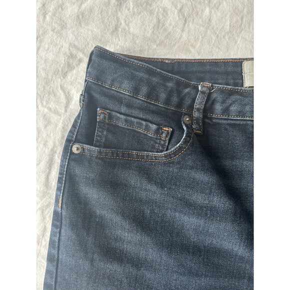 Everlane Jeans Womens 31 The Curvy High‎ Rise Skinny Blue Crop Denim Classic - Picture 4 of 11